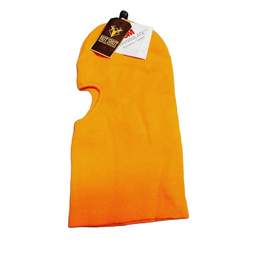 Hot Shot Thinsulate Blaze Orange Balaclavas Headwear - Hunting - NWT - Face Mask